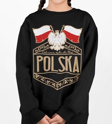 Bluza dziecięca CAŁE SERCE DLA NIEJ